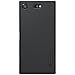 for Sony Xperia XZ1 Compact Case,Nillkin [with Kickstand] Frosted Shield Anti Fingerprints Hard PC Case Back Cover for Xperia XZ1 Compact -Retail Package (Black)