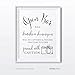 Andaz Press Wedding Party Signs, Formal Black and White Print, 8.5x11-inch, Open Bar All Drunken Shenanigans Will be Captured and Mocked For Years to Come Proceed with Caution Sign, 1-Pack