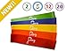Feety Chair Bands for Kids with Fidgety Feet (5-Pack) - ADHD Fidget Bands for Chairs - Desk Bands for Students - Bouncy Chair Bands for Flexible Seating Classroom - Feety Bands Color (Assorted)