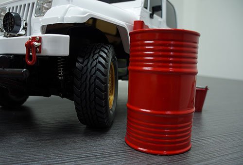 Yeah Racing 1/10 RC Rock Crawler Accessory Big Oil Tank #YA-0353 - Thumbnail 2