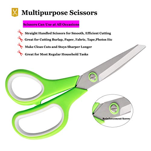 4 Scissors+Niutop+Titanium+Multipurpose+Comfort+Grip
