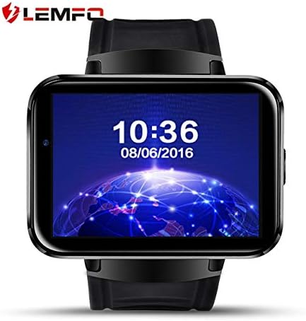 LEMFO LEM4 2.2" Full Screen Smart Watch GPS Map Smart Wrist Watch for Android 4.4
