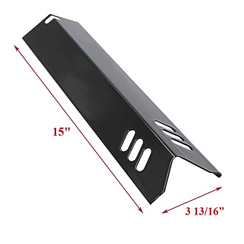 BBQElement Grill Heat Plate Shield, Burner Cover, Flame Tamer for Dyna