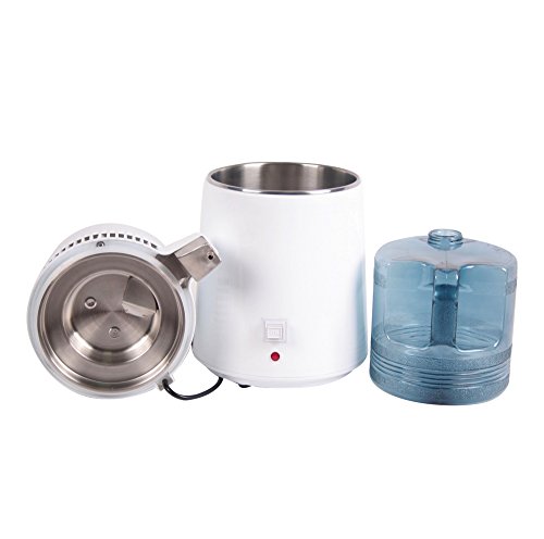 Pevor 4L Countertop Home Water Distiller Machine Stainless Steel Internal Pure Water Distiller Water Filter Distilled Water - Thumbnail 3