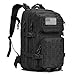 MEWAY Military Tactical Backpack Large Assault Pack 3 Day Army Rucksacks Outdoor Hunting Backpacks 42L (Black)