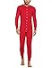 Hotouch Men's Big & Tall Midweight Cotton Union Suit