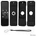 Eco-Fused Remote Control Cover Case Compatible with Apple TV (4th Generation) - 3 Pack, with Wrist Strap - Protective Non-Slip Silicone Shield - Shock Absorbing - Better Grip