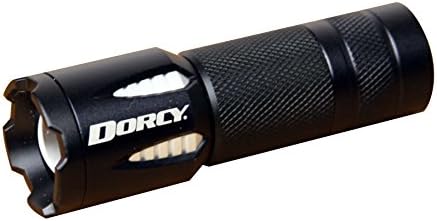 Dorcy 140-Lumen Water Resistant Zoom-Focus USB Rechargeable Flashlight with 110-Meter Beam Distance, Black (41-4805)