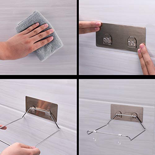 Waschtischstander Handtuchhalter Dusch Regal Glasregal Badezimmer Accessoires Freie Grosse Silber Jgashf Punch Free Bad Regale Haushalts Badezimmer Regal Minox Uz