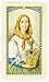 Hirten St Dymphna Laminated Catholic Holy Card Prayer Card