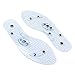MindInSole Acupressure Magnetic Massage Foot Therapy Reflexology Pain Relief Shoe Insoles Washable and Cutable - (1 Pair) (Women)