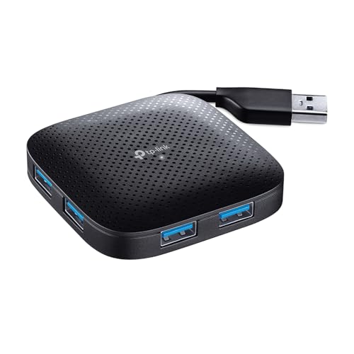 UH400 - Hub USB 3.0, hub de 4 Puertos de Datos portátil para Mac, iMac, MacBook Pro Air, Ultrabooks, Win 10 Tablet y Cualquier PC