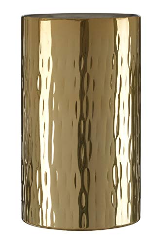 Mixology Wine Cooler, Stainless Steel - Hammered Brass