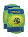 PlayWheels Teenage Mutant Ninja Turtles Kids Roller Skates with Knee Pads - Junior Size 6-12