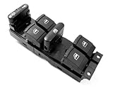 Docooler Window Panel Master Switch Control Assembly for Volkswagen 99 to 04 Golf Jetta Bora 98 to 04 Passat B5 B5.5