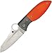 Spyderco Firefly G-10 Orange Plain Edge Knife