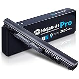 NinjaBatt Pro Battery for HP 807956-001 HS04 HS03 807957-001 807612-421 HSTNN-LB6U 255 250 G5 15-AY039WM 15-AY009DX 17-X061NR 15-BA009DX TPN-I119 15-AY041WM HSO4, Premium Cells - [4 Cells/2600mAh]