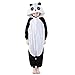NEWCOSPLAY Unisex Children Cute Panda Pyjamas Halloween Costume (5-Height 41-46