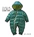 Gaorui Winter Warm Newborn Baby Jumpsuit Comfortable Outfit Hoody Coat Infant Romper