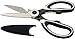 NOVASKO Premium Heavy Duty Kitchen Shears (Black/White)