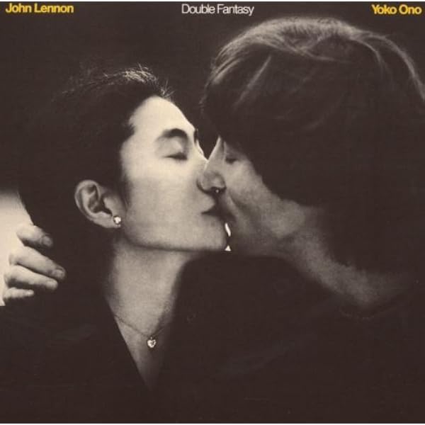DOUBLE FANTASY展　ポスター　ジョンレノンオノヨーコ　B2　ポスター ジョン・レノン John Lennon / DOUBLE FANTASY - John & Yoko