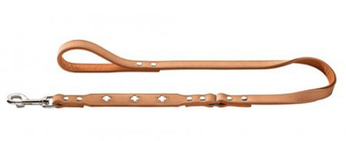 Hunter Swiss Pale Leather Lead, Large, Brown