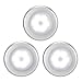 MP.S Premium Quality 60 Lm LED Motion Sensor Light Night Light – Set of 3 – Easy to Install with Built-in Magnet & 3M Adhesive Tapes – Battery Operated Wireless Motion Sensor Light for Closet