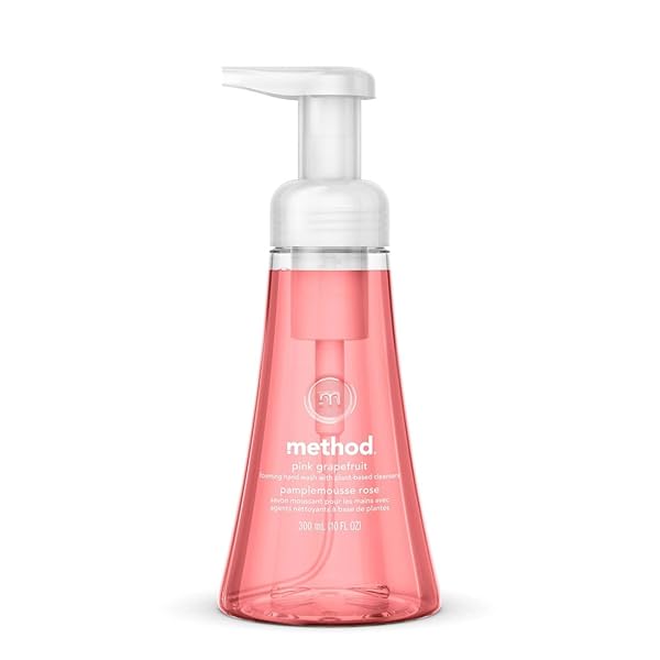 METHOD FOAMING HAND SOAP, PINK GRAPEFRUIT, 10 FL...