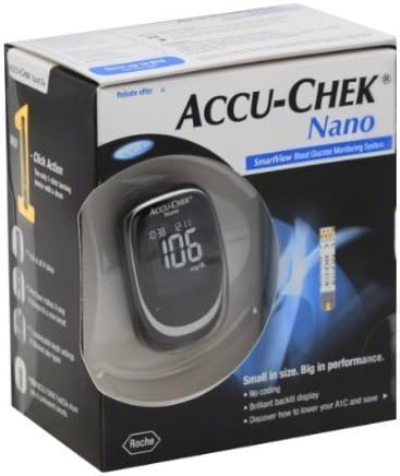 The ACCU-CHEK® Nano meter uses ACCU-CHEK SmartView test strips, which are tested against a 23% tighter specification. - Accu-Chek Nano Blood Glucose Monitoring System