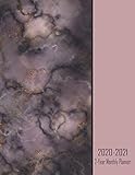 2020 2021 2 Year Monthly Planner: Large 24 Month Planner Organizer: Contact Pages, Vision Boards (doodle pages) Notes & More: January 2020 Through December 2021: Pink Gold Black Marble Cover by Creative Life Journals