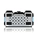 Braven BRV-Pro Wireless Bluetooth Speaker With 15 Hours of Wireless Playtime, Black / Silver / Cyan