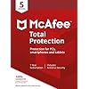 McAfee Total Protection 2020 | 5 Devices | PC/Mac/Android/Smartphones | Activation code by post|5 Devices|5|One time|PC…
