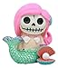 Ebros Small Furry Bones Little Pearl Mermaid Ariel with Pink Hair Skeleton Figurine 2.25
