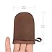 SwanMyst Self Tanning Mitt Applicator Glove with Thumb, Sunless Tan Face Mitt, Double Side Microfiber for Flawless and Streak-Free Tan