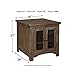 Signature Design by Ashley Danell Ridge End Table, 2 Door, Brown