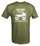 Jeep Wrangler Your Kids Won't Remember 39.5 MPG TJ JK T shirt - Xlarge