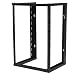 NavePoint 15U Wall Mount Open Frame 19 Inch Server Equipment Rack Threaded 16 inch Depth Black primary