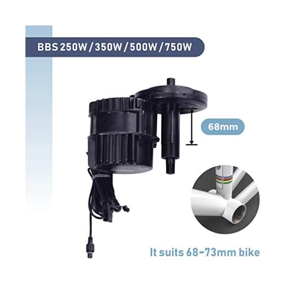 €649.00 Deruiz Bafang BBS02B 48V 750W BBS02 8FUN Moteure Kit Velo Elettrico  con Batteria e Caricabatteria E Bike Motor 8fun Mid Conversion Kit per MTB  Elettrica - bikewebshop.it