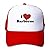 WZN I Love Barbecue Polyester Foam Caps With Ash