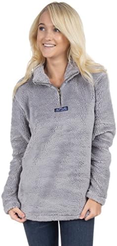Linden Sherpa Pullover in Grey by Lauren James