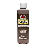 Apple Barrel Gloss Acrylic Paint in Assorted Colors (8 oz), 21058E Gloss Real Brown