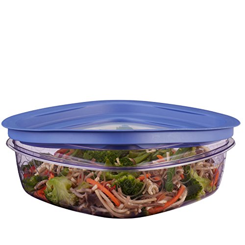 Rubbermaid Easy Find Lid Premier Food Storage Container, Purple, 9cup New