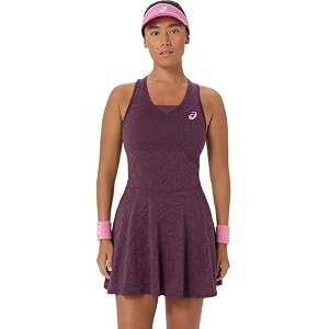 ASICS Women's MATCH JACQUARD DRESS TENNIS Apparel