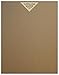 50 Sheets Chipboard 20pt (Point) 11 X 14 Inches Light Medium Weight Scrapbook|Frame Size .020 Caliper Thick Cardboard Craft|Ship Brown Kraft Paper Board