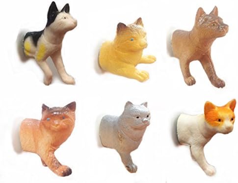 Magstick Cat Forepart Magnets with Strong Magnets (Set of 6) Cat lovers will love it Fun Decorative Refrigerator Magnets,Fridge Magnet,Whiteboard Magnets,Calendar Magnets, Map Magnets