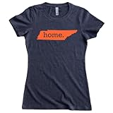 Homeland Tees Women's Tennessee Home State T-Shirt