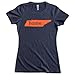 Homeland Tees Women's Tennessee Home State T-Shirt