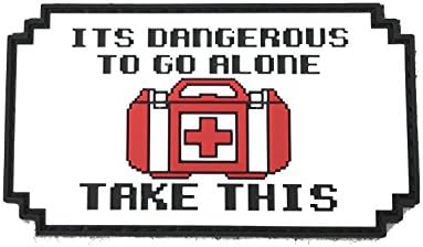 Patriot Patch Co - It's Dangerous To Go Alone Patch (Medic)