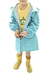 Cute Waterproof Kids Cartoon Raincoat Poncho for Children Suit Age 3-8 Years