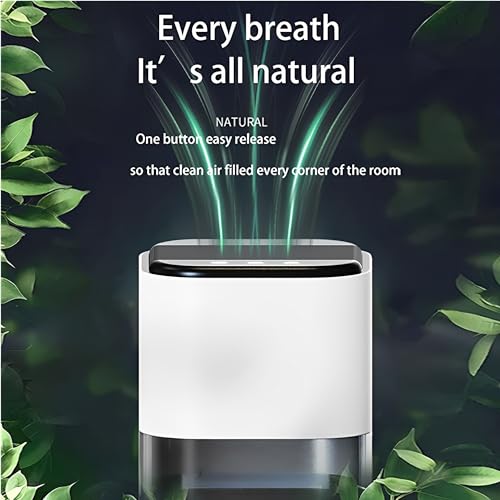 Beauenty Home Dehumidifier, 2L Water Tank, Quiet, 7 Color LED Light, Auto Off, Bedroom, Bathroom, RV, Closet